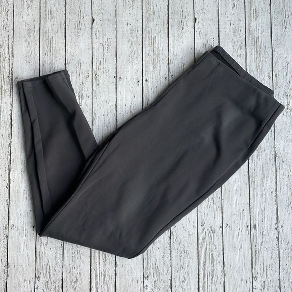 Chicos Gray Knit Pull-On Leggings Size 4 - Picture 3 of 6